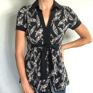 BCBGMaxAzria Empire Waist Top